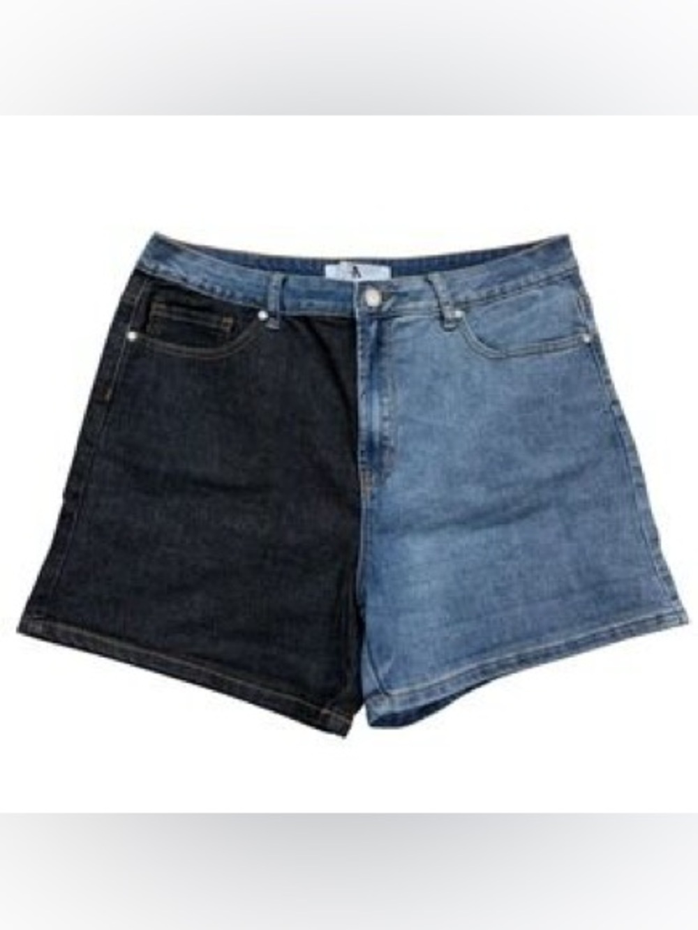 Two Tone Denim Shorts Flying Angel Size 9/29